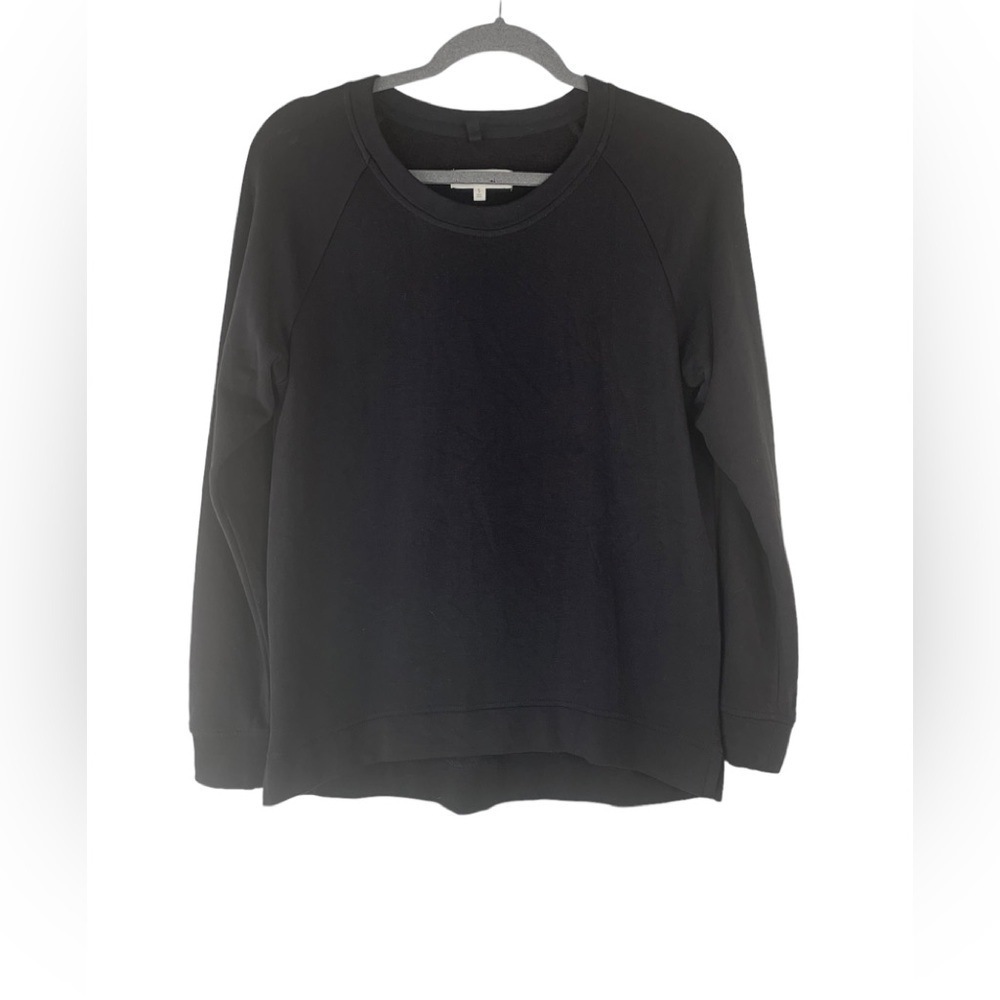 Lou & Grey Black Pullover Sweater Size S